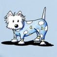 thumbnail image 2 of CafePress - Kiniart Pjs Westie Long Sleeve Infant Bodysuit - Long Sleeve Cotton Baby Bodysuit, 2 of 4