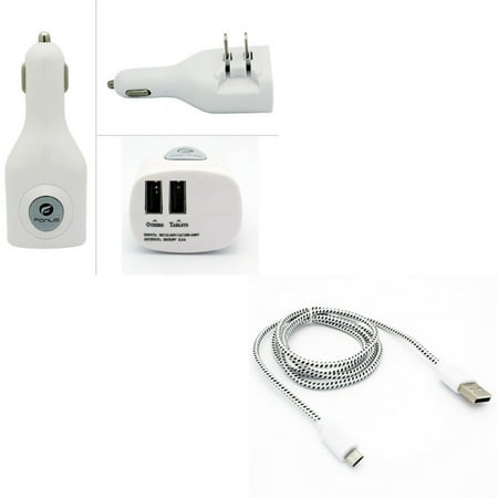 MicroUSB 6ft USB Cable w 2-Port USB Car Home Charger L9P for Samsung Galaxy J7 Perx  S7 Edge S6 Edge+ Edge Active S5 Active  S4 Active (GT-i9295) S3 On5 Express Prime Note Edge Core Prime 5 4 price history on PriceWatchPro