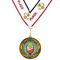 thumbnail image 5 of All Quality Wreath Design Pickleball Medal | Competition | High Quality Metal Medal - 1st, 2nd, 3rd Place - 30 Piece Set (10 Pack), 5 of 6
