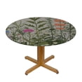 thumbnail image 3 of JEUXUS  Vintage Wildflower Tablecloth  Retro Flower Plant Herb Table Cloth Washable Floral Table Cover for Seasonal Spring Sweet Home Kitchen Picnic Decoration Supplies, 3 of 7