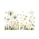 thumbnail image 2 of Calcomanías florales para ventanas,Flores de jardín Adhesivos para ventanas Calcomanías para ventanas de vidrio,Pegatinas para ventanas y puertas decorativas removibles,Calcomanías de, 2 of 8
