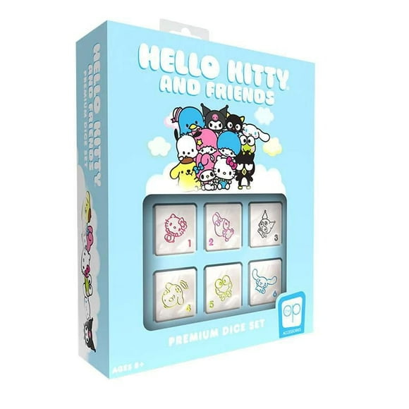 USAopoly Hello Kitty and Friends Premium Dice Set