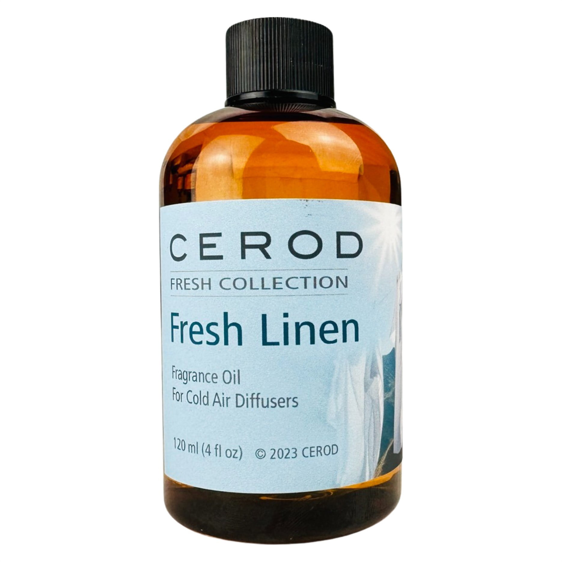 CEROD – Fresh Collection Scents Set (3) - Diffuser Oil for Cold Air Waterless Diffusers - Fresh Linen, Mountain Spring, Ocean Rain- Aromatherapy Essential Oil Scents for Home & Office (3)