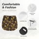 thumbnail image 4 of Balery Flying Furry Honey Bees Pantalones cortos deportivos para mujer con forro y dos bolsillos, elásticos, para entrenamiento, gimnasio, yoga-Small, 4 of 7