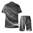 thumbnail image 5 of UVEASISHA Mens Tracksuit Set Two Piece Short Sleeve,Shorts Sets for Men Sweatsuit Outfit Fashion 3D Print Short Set 2025 Casual Drawstring Shorts 2 Piece Outfits with Pocket Sales Today, 5 of 5