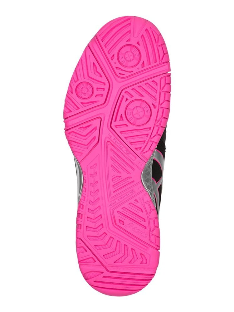 Women`s Gel-Resolution 7 Tennis Shoes Black and Silver Women`s Gel-Resolution 7 Tennis Shoes Black and Silver