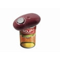 thumbnail image 5 of OneTouch Plastic Automatic Can Opener, Red,Open your cans with a push of a button and with no sharp edges on the lid, Model KC86, 5 of 5