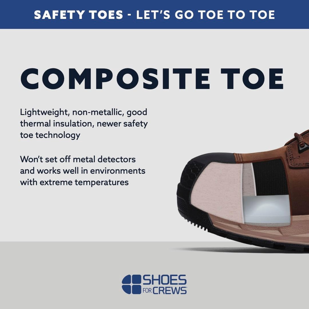 ACE Work Boots Pike Chill, Composite Toe Slip Resistant, Water Resistant 8.5 Men main image 3