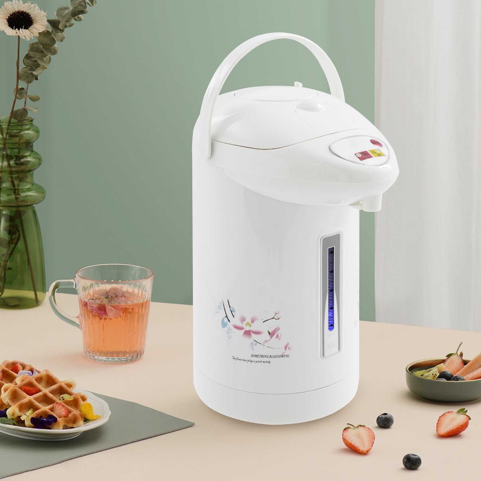 Modern Column Countertop Portable Hot Water Dispenser White for Restaurants, Living Rooms, Dining Rooms
