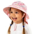 thumbnail image 5 of Jan & Jul Kids' Sun-Hat for Girls, Lightweight, Breathable Polyester (L: 2-5 Years, Watermelon), 5 of 6