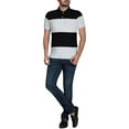 thumbnail image 2 of Polo pour Homme YD Noir Blanc, 2 of 2