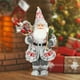 thumbnail image 4 of Simulación s de Papá Noel Muñeco de peluche Estatuas y s de Papá coleccionables Muñeca de Papá Noel realista Adorno de regalo Sunnimix Figuras de Santa Claus, 4 of 8