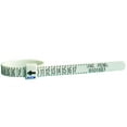 thumbnail image 3 of Multi Sizer Adjustable Strip Plastic Ring Finger Gauge Jewelry Wedding Sizer, 3 of 4