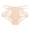 thumbnail image 1 of Gibobby Calzoncillos Talle Bajo Dama Ropa interior mujer Bikini algodón Bragas Encaje Hipster Panty Estiramiento Calzoncillos completos （Caqui， M), 1 of 4