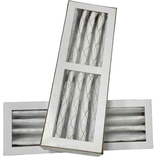 Fantech 428525 MERV 8 Generic/Aftermarket HRV Filter Kit for HERO 120H HRV Model - Size : 10 x 3-1/2 x 2 Inches - Set of 2 - Made In Canada & Manufactured by PleatMate Furnace Filters