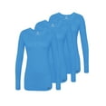 thumbnail image 1 of Adar sous-Couches pour Femmes, Lot de 3 - T-Shirt de sous-Couche à Manches Longues Confortable, 1 of 7