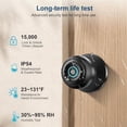 thumbnail image 3 of 3-in-1 Smart Door Lock with Fingerprint Unlock, Smart Fingerprint Door Knob, Auto Lock & App Control – Keyless Entry for Home, Office, Garage & Apartment$$Tools & Hardware Other, 3 of 7