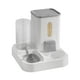 thumbnail image 1 of Dispensador de agua y comida automático para mascotas, bebedero desmontable para perros y gatos Gris, 1 of 9
