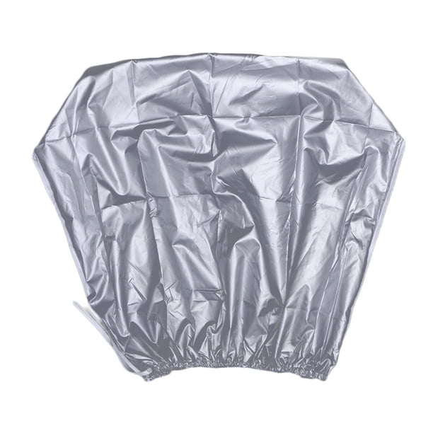 EeaseMX Funda para aire acondicionado, impermeable, a prueba de polvo, protector solar, protector de aire acondicionado exterior, tela plateada.
