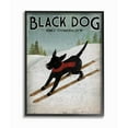 thumbnail image 2 of Stupell Industries Black Dog Ski Company Winter Sports Pet Sign Designed by Ryan Fowler, 2 of 5