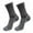 Dark Gray, variant on vnanda Men Soft Socks Men's Winter Sports Socks Mid-tube Thickened Soft Anti-slip Elastic Patchwork Color Matching No Odor Basketball Football Jogging Socks