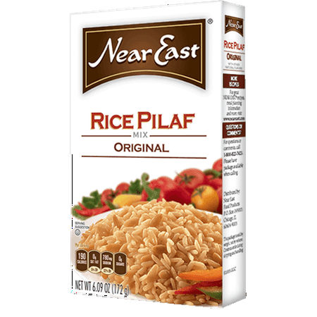Rice Pilaf Mix, Original (NearEast) 6.09oz (172g) (Best Ever Rice Pilaf)
