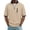 Tops-75Beige, variant on Gamivast Quarter Zip Shirts for Men V Neck Short Sleeve Golf Shirts Regular Fit Solid Textured Moisture Wicking Quarter Zip Pullover Summer Tops