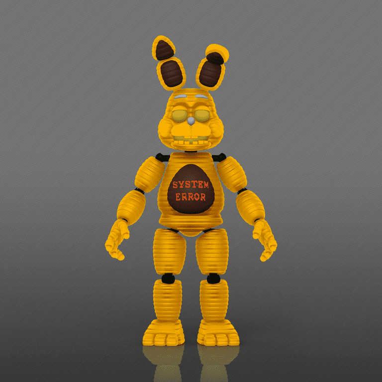 Action Figure: Five Nights at Freddy's - System Error Bonnie (Glow) 