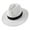 49# white, variant on Cyglowse Fedora Brim Felt Church Hat Men Women I Summer Beach Sun Hat with Band I Men's 1920s Gatsby Gangster Costume white One Size