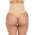 thumbnail image 2 of VASLANDA Womens Waist Cincher Body Shaper Trainer Girdle Faja Tummy Control Underwear Shapewear Thong Panty, 2 of 7