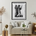 thumbnail image 4 of Historic Framed Print, A tap dancer.Albert Smith., 17-7/8" x 21-7/8", 4 of 9