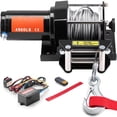 thumbnail image 1 of 4000lbs Electric Winch With 39ft 7 Strands Steel Cable Wireless & Wired Remote Control ATV/UTV Winch For Truck Towing, 1 of 6