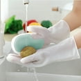 thumbnail image 5 of Mouliraty Washing Gloves For Dishes - Avoid Burns Gloves To Wash Dishes,Reusable Kitchen Gloves Household Cleaning Accessories For Utensils Pots Plates Cookware, 5 of 7