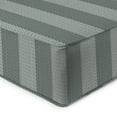 thumbnail image 5 of Jordan Manufacturing 46.5" x 24" Conway Smoke Grey Stripe Rectangular Outdoor Deep Seat Chair Cushion Set with Welt, 5 of 12