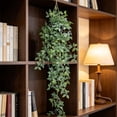 thumbnail image 4 of Grayish White Datura Potted Plant | Oimcto Artificial Hanging Vine Plant with Pot Potted Trailing Greenery for Indoor Wall & Room Decor, 4 of 4