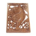 thumbnail image 2 of NOVICA Wood relief panel, 'Hear Me Roar', 2 of 7
