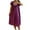 Wine, variant on HomeGardon Nightgowns for Women,Summer Dresses Women's Nightdress Lingerie Sleepwear Solid Color Loose Pajamas
