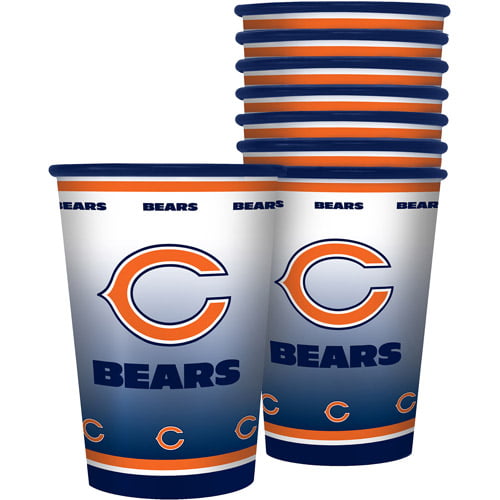 Tailgate Chicago Bears 22 oz Party Cups Lot of 20 New 