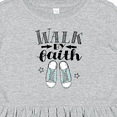 thumbnail image 4 of Inktastic Walk by Faith Quote Girls Toddler Dress, 4 of 5