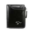 thumbnail image 1 of Wallet RFID Blocking Leather Bifold Organizer with Zipper Convenient Card Holder for Men Daily Use Slim Short Design, 1 of 3