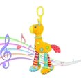 thumbnail image 1 of Kakibliliangnv Juguete para Asiento de Coche de bebé, Juguetes para Cochecito de bebé, Sonajero Colgante Suave, Juguete para bebé, Peluche para la dentición, Campana de Viento de Felpa Animal con, 1 of 5