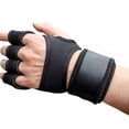 thumbnail image 4 of Sports Gym Weight Lifting Gloves Wrist Palm Protector Anti-Slink Padd Extra Grip, 4 of 9