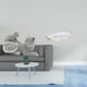 thumbnail image 2 of Bandeja rectangular para almacenamiento de figuras de escritorio con forma de gato, organizador para el hogar, material de resina, ideal para oficina,, 2 of 8