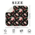thumbnail image 4 of Microfibre Drying Mat for Kitchen Pioneer Dish Drying Drainer Mat Absorbent Colorful Floral Drying Mat Washing Up for Glass, Plate & Cup 16inch X 18inch, 4 of 7