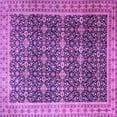thumbnail image 1 of Ahgly Company Indoor Square Persian Purple Traditional Area Rugs, 8' Square, 1 of 4