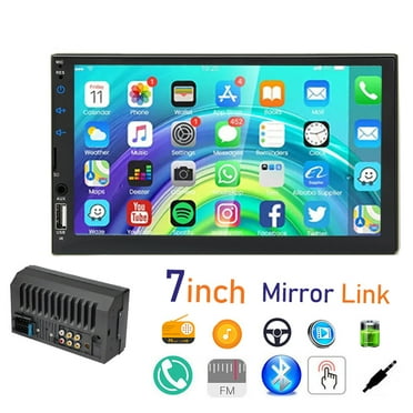 7 inch Car Radio Double 2Din Mirror Link Bluetooth2.0 SD/USB