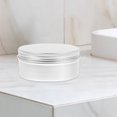 thumbnail image 1 of SHINYPASING 3Pcs Round Aluminum Storage Box Waterproof Small Containers With Lids For Women Back to School, 1 of 8