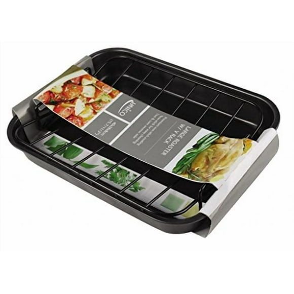 Euro-Home Superbe Grand Rôtissoire avec Grille en V, Multicolore