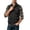 (Casual 81)Black, variant on Winter Vest for Men Fashion Sleeveless Jacket Big & Tall Casual Multi-Pocket Workwear Sports Thin Solid Color Stand Collar Top Plus Size