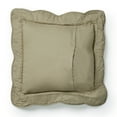 thumbnail image 2 of Donna Sharp Bear Creek Embroidered Pieced Cotton Square Bear Throw Pillow, 2 of 6